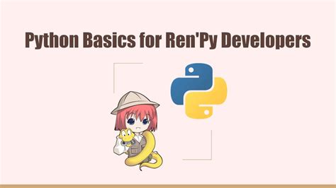 ren'py|ren'py tutorial.